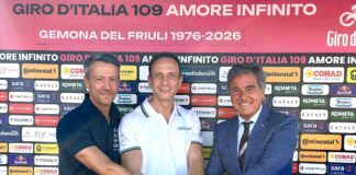 Giro d'Italia, Gemona del Friuli, terremoto del Friuli 1976, Massimiliano Fedriga, Riccardo Riccardi, Maglia Rosa, cinquantesimo anniversario del sisma