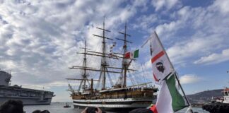 Amerigo Vespucci, Trieste, Barcolana 2026, Marina Militare, Golfo di Trieste, nave scuola, porto di Trieste