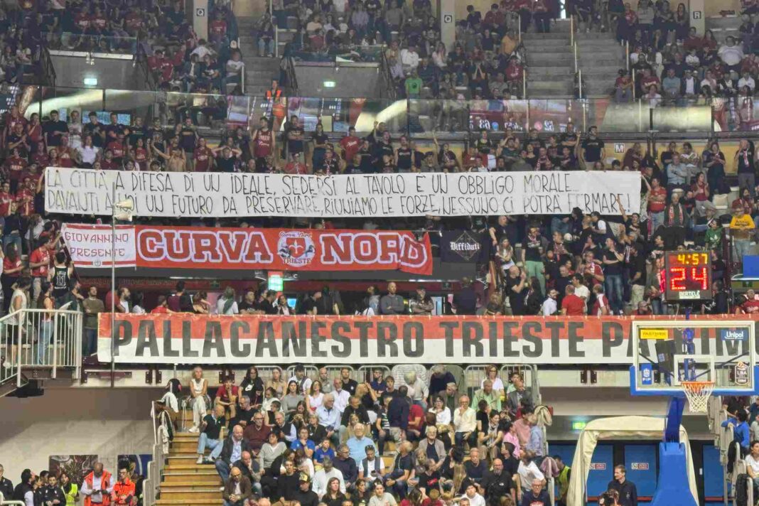 Pallacanestro Trieste, Curva Nord Trieste, Serie A basket, Paul Matiasic, NBA Europe, PalaTrieste, Vanoli Cremona