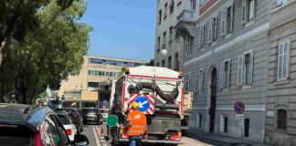 Viale Miramare, Trieste, traffico, viabilità, asfaltature, lavori stradali, Polizia Locale