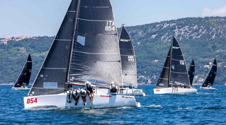 Taki 4, Nicol&ograve; Bertola, Melges 24, European Sailing Series, Coppa Tito Nordio, Yacht Club Adriaco, vela Trieste