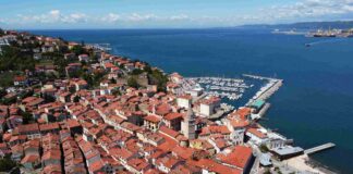 Muggia vista dall'alto
