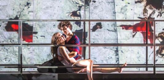 Scena di Romeo e Giulietta