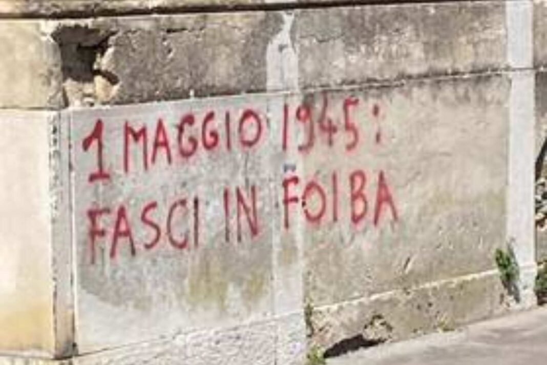 VI circoscrizione scritta- foiba - primo maggio