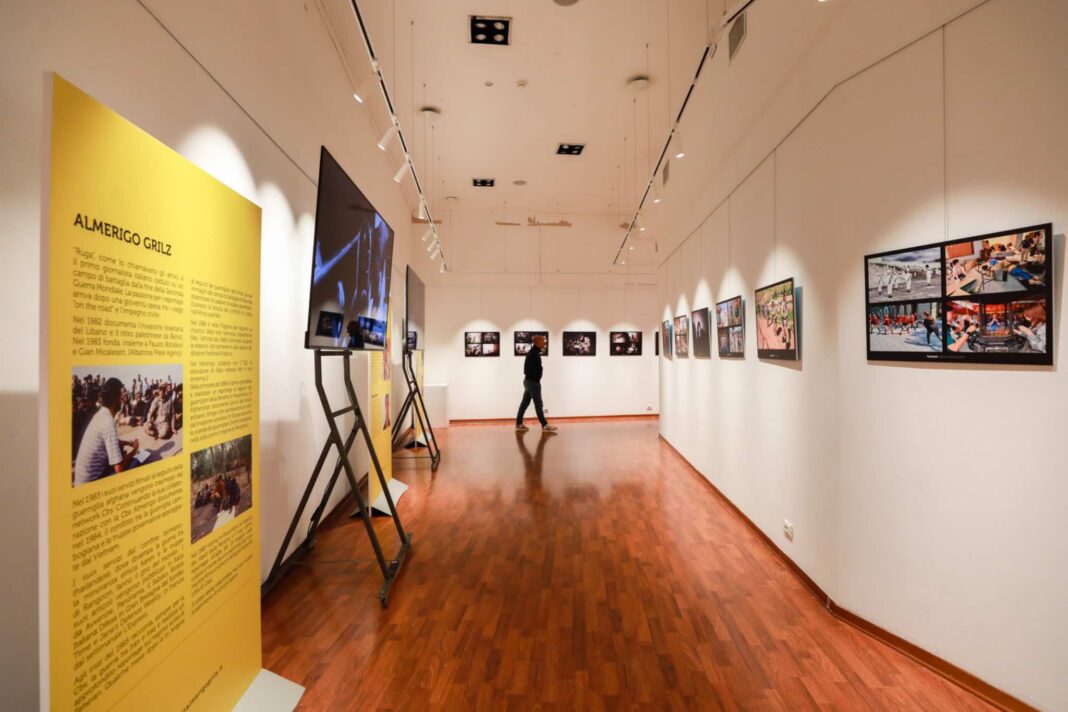 Immagine della mostra fotografica collaterale al Premio Almerigo Grilz
