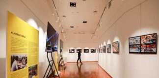 Immagine della mostra fotografica collaterale al Premio Almerigo Grilz