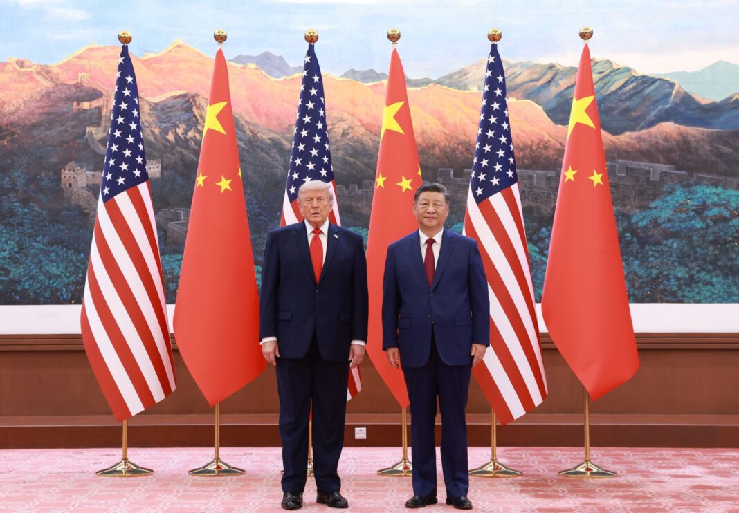 Donald Trump e Xi Jinping a Pechino nel 2026
