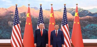 Donald Trump e Xi Jinping a Pechino nel 2026