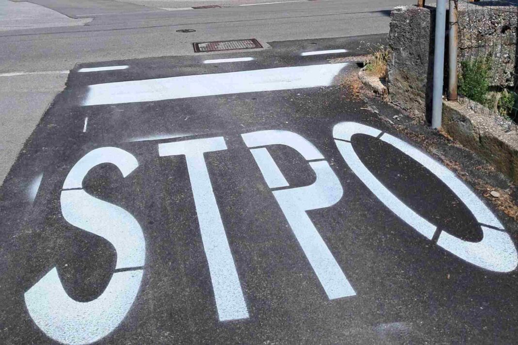 STPO, Dolina, San Dorligo della Valle, segnaletica stradale, errore stradale, Marko Savron, social network