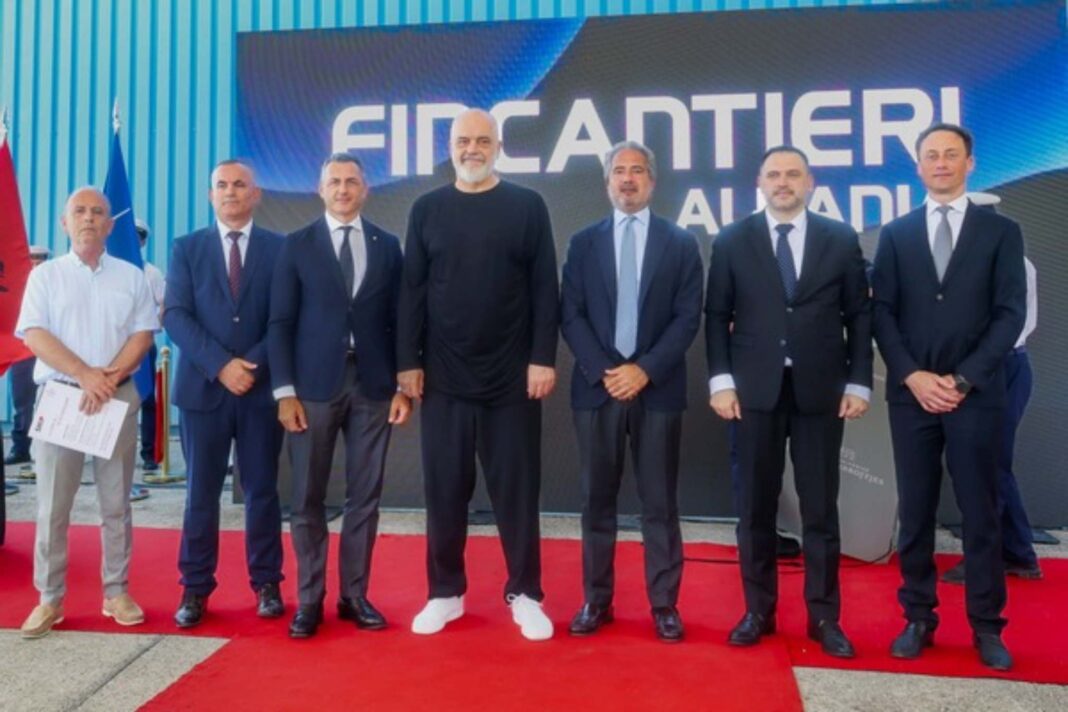 Fincantieri, Albania, Pashaliman, cantieristica navale, Difesa, Pierroberto Folgiero, industria navale