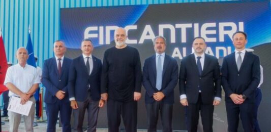 Fincantieri, Albania, Pashaliman, cantieristica navale, Difesa, Pierroberto Folgiero, industria navale