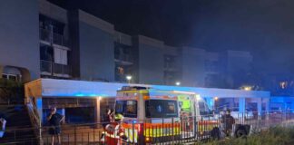 incendio Muggia, via dei Meccanici, Vigili del fuoco Trieste, ospedale Cattinara, intossicazione da fumo, cronaca Trieste, incendio appartamento