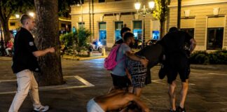 rissa, piazza Garibaldi, Trieste, sicurezza urbana, degrado urbano, forze dell'ordine, cronaca locale