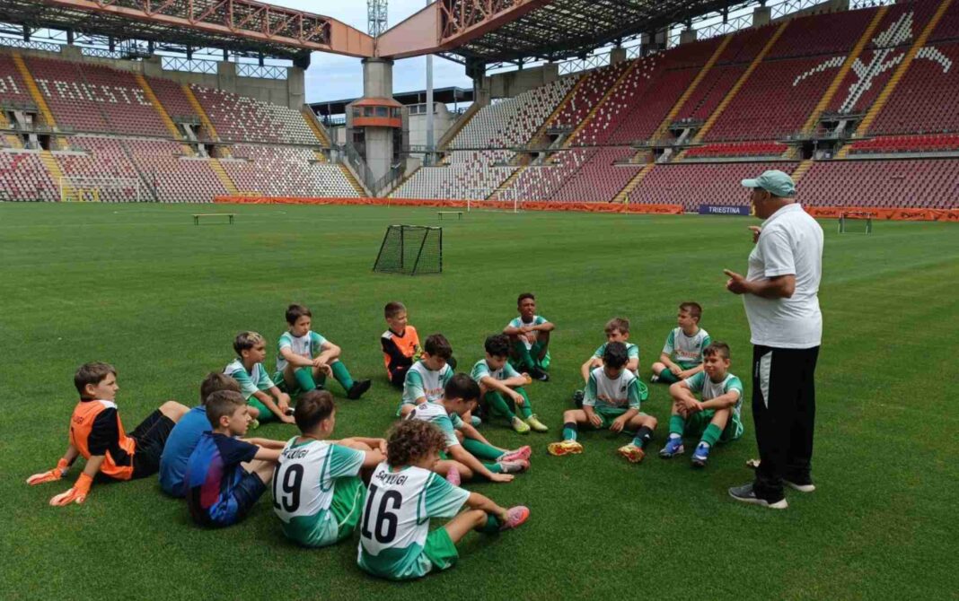 San Luigi, Juventus Academy, Open Day, calcio giovanile, Trieste, Scuola calcio, Pulcino d'Oro