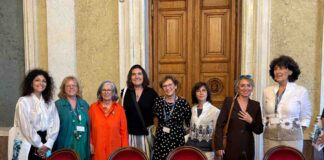 foto delle relatrici dell'evento “Le professioni del mare: lo sguardo femminile” del Soroptimist Club Trieste