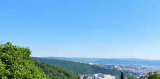 Foto dall'alto di Trieste utilizzata per articolo sulle previsioni meteo