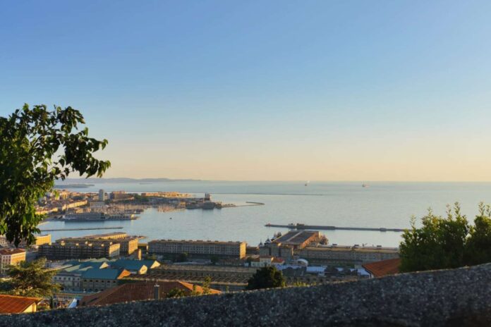 Foto della città di Trieste utilizzata per l'articolo di giornale sulle previsioni meteo giornaliere