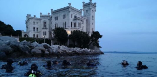 Immersione nell'Area Marina Protetta di Miramare