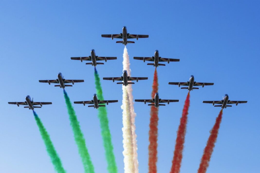 Frecce Tricolori, W Lignano Air Show 2026