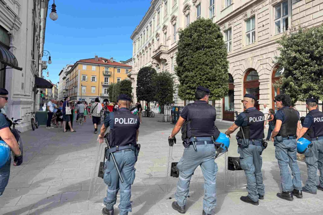 Trieste, Regione FVG, Israele, Palestina, manifestazione, protesta, Gaza