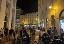 Trieste, piazza Verdi, manifestazione pro Palestina, Israele, forze dell'ordine, concerto klezmer, ordine pubblico