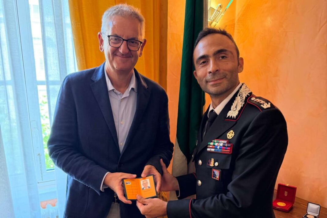 Di Lenarda “arruolato” dai Carabinieri: è socio benemerito dell’Associazione Nazionale