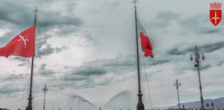 Piazza Unità d'Italia, Trieste, grandi bandiere, tricolore, Barcolana, Comune di Trieste, estate 2026