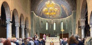 Giorgio Rossi, funerali Giorgio Rossi, don Ettore Malnati, Trieste, Roberto Dipiazza, Cattedrale di San Giusto, Comune di Trieste