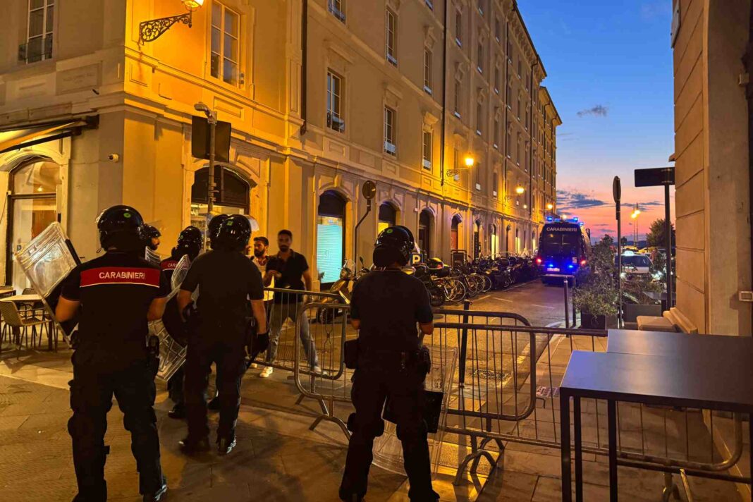 Trieste, piazza Verdi, Israele, Palestina, manifestazione, ordine pubblico, concerto klezmer