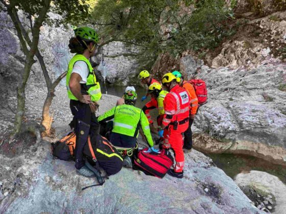 Val Rosandra, San Dorligo della Valle, Soccorso Alpino, Elisoccorso regionale, Trieste, Cronaca, Incidente in montagna