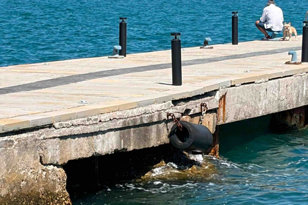 Il Molo di Caliterna a Muggia