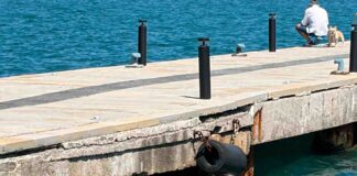 Il Molo di Caliterna a Muggia