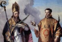 Chi erano i santi Ermacora e Fortunato? Storia e curiosità sui patroni del Friuli Venezia Giulia Affresco di G.B. Tiepolo, Ermacora e Fortunato, 1736. Udine, chiesa cattedrale, altare del SS. Sacramento.