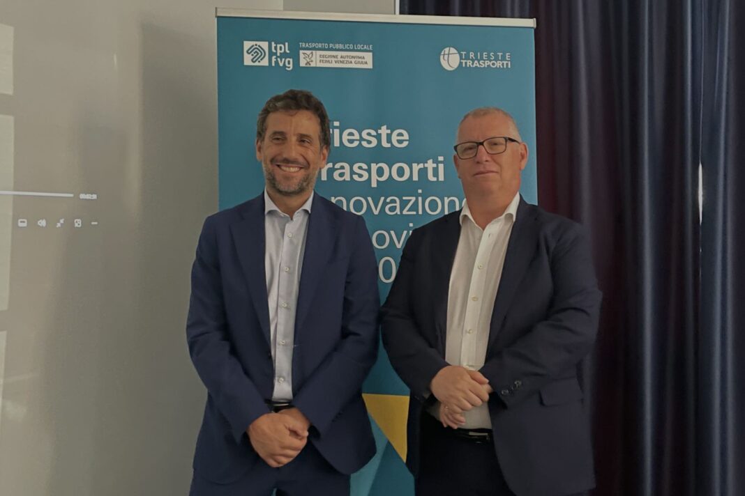 Il direttore generale e il presidente di Trieste Trasporti