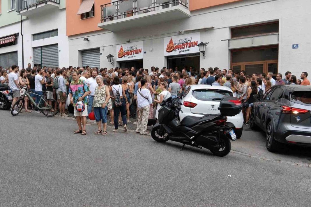 Inaugurazione della prima pizzeria proteica a Trieste
